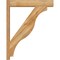 Ekena Millwork Funston Block Rough Sawn Outlooker, Western Red Cedar, 6"W x 30"D x 38"H OUT06X30X38FST05RWR - alternate 3